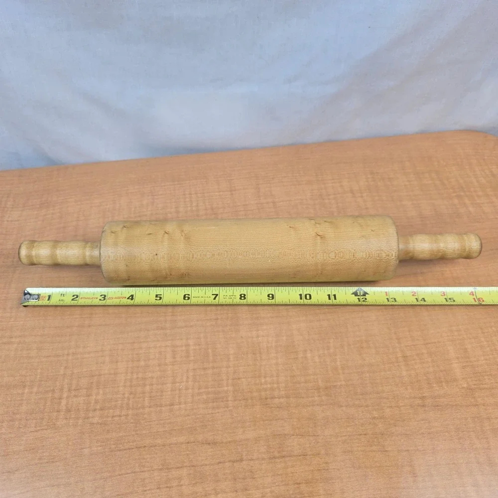 Vintage Wooden Rolling Pin 10